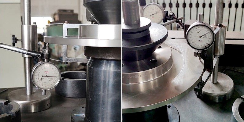 剎車盤數(shù)控立車加工精度更高